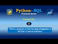 Practical No 8 Python SQL Practical Series PrepFuture Amit Mandal