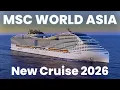 Download Lagu MSC WORLD ASIA – New Cruise Ship 2026 – First Look \u0026 Innovations