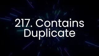217 Contains Duplicate LeetCode NeetCode 150 Arrays Hashing HashSet DSA Java Smit