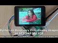 Python on Raspberry Pi to display images on ST7796 SPI LCD