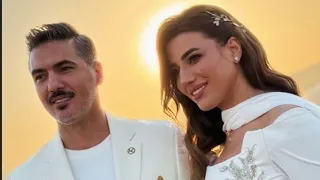 عقد قرآن الفنانة هايدي موسي والمذيع محمد غانم وفرحتهم ومباركة النجوم وأول تعليق ليهم علي كتب الكتاب 