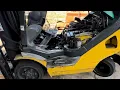 Komatsu forklift FG20ST-16 Does not accelerate How to fix READ DESCRIPTION