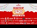 LIVE NuWu 14 Days of 420 Giveaway Winners Announcement Raffle Drawing 2026