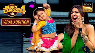 tu tu tara isha cute act judges mini govinda super dancer s4 viral auditions