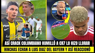 HINCHAS ECHAN A LUIS DIAZ DEL BAYERN Y SE PONE A LLORAR ¿QUÉ PASÓ? CR7 FUE HUMILLADO RIOS ESTO HIZO