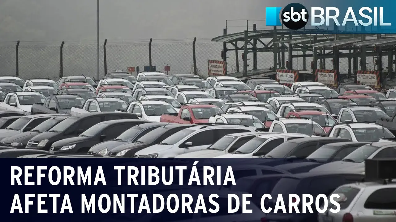 Mudanças no texto da reforma tributária mudam planos das montadoras | SBT Brasil (10/11/23)