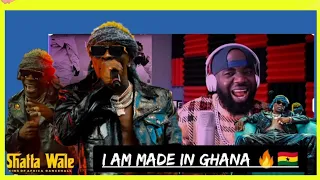 this is mind blowing shatta wale i am made in ghana official audio reaction 