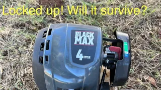 Black Max 4cycle Trimmer is locked up Why