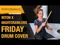 Download Lagu Riton x Nightcrawlers - Friday ft. Mufasa \u0026 Hypeman | Drum Cover | Domino Santantonio | Thomann