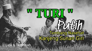 turi putih nasehat kanjeng sunan 