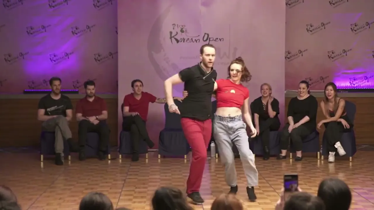 2023 Korean Open WCS Championships - Pro Show, J&J - Bret Navarre & Alyssa Glanville, Song 2