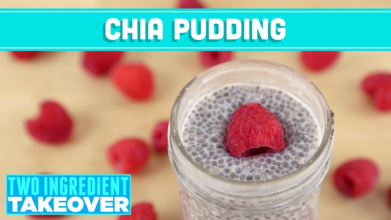 Chia Seed Pudding (Healthy Easy Breakfast) 2 Ingredient Takeover - Mind Over Munch