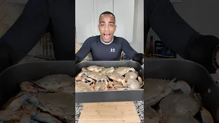 Cajun Garlic Butter 🧈 Blue Crabs 🦀…sorry Baltimore but I’m from Louisiana 😂🤍