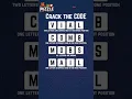 Which 4-Letter Word Solves All These Clues
