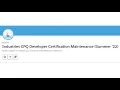 Industries CPQ Developer Certification Maintenance Summer 22