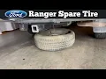 How To Remove A 1998 - 2011 Ford Ranger Spare Tire