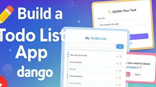 Build a To-Do List App with Django Complete Project for Beginners