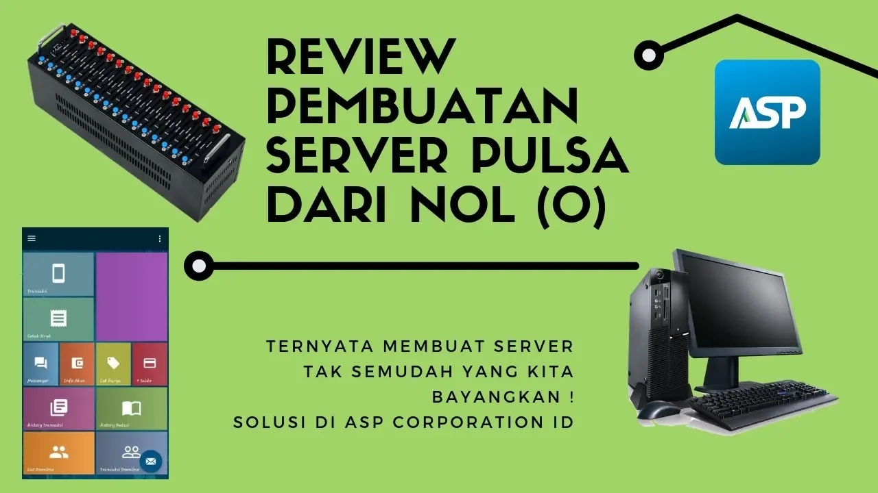 Server Pulsa All Operator OTOMAX / calon juragan pulsa