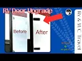 RV Door Upgrade - Install Compression Latch RV Doors