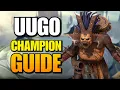 Uugo Guide Best Build Gear Masteries for a ROCK-SOLID Epic Support RAID Shadow Legends