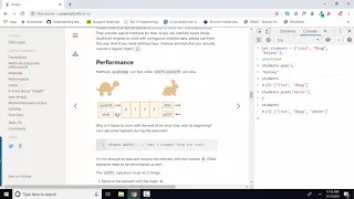 javascript info The Modern JavaScript Tutorial 5 4 Arrays