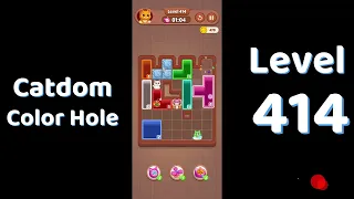 Catdom Color Hole Level 414 Screenshot