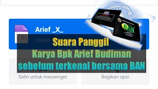 Download Suara walet Bpk Arief Budiman sebelum terkenal bersama BAN MP3