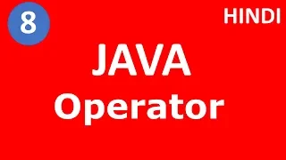 Operator in java Part - 8 Java Tutorial Tech Talk Tricks