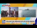 Real America right here Hundreds of warriors in New York Harbor for the Navy SEAL Swim 3-mile swim