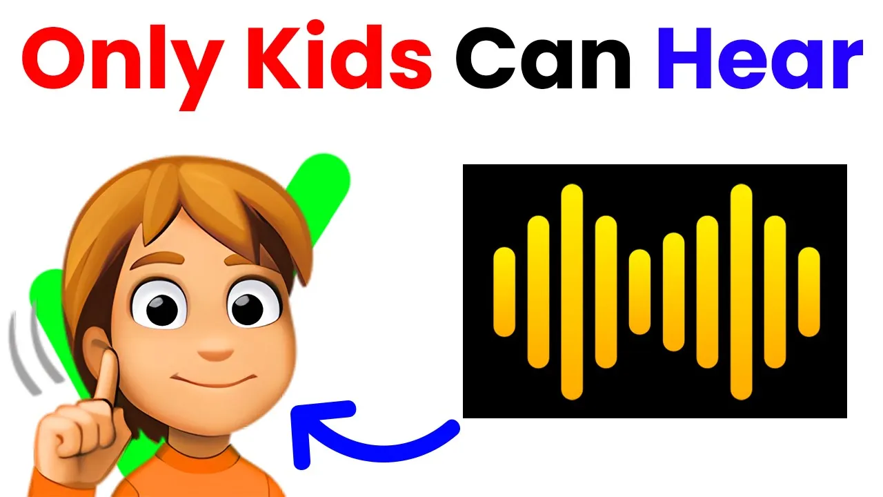 Only Kids Can Hear This Sound! (Real)