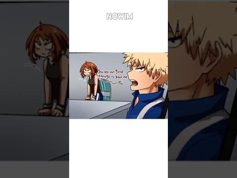 Uraraka Recibe la Visita de Bakugo