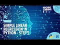 Learn Machine Learning Simple Linear Regression in Python - Step 3