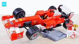 超本気タイヤ付属！ フェラーリ史上最強マシン！ レゴ アイコン F2004 & ミハエル・シューマッハ ／ LEGO Icons Ferrari F2004 & Michael Schumacher