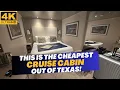 MSC SEASCAPE INTERIOR ROOM COMPLETE TOUR THE CHEAPEST NEW CRUISE OUT OF TEXAS