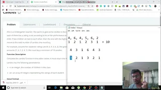 Hackaerrank Interview Preparation Kit Dynamic Programming - Candies