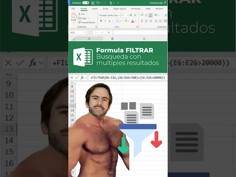 FILTRAR en Excel: búsquedas con múltiples resultados