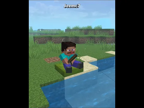 Jangan mancing disungai saat magrib! #minecraft #creepypasta #shorts