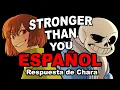 Stronger than You - Respuesta de Chara (Español) | Parodia Animada de Undertale