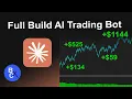 Download FREE Full Build AI Trading Bot Using Claude 4 6 Insane Results