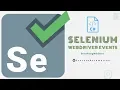 Working with EventFiringWebDriver in Selenium C NET Core