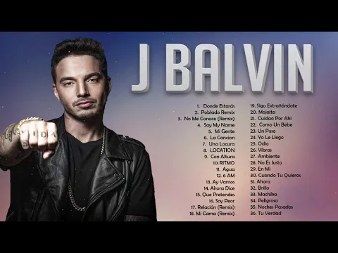 Download MP3 J.Balvin Top Playlist 2021 | Best Songs of J.Balvin - Pop Hits 2021