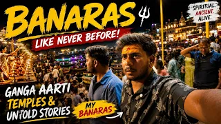Banaras Like Never Before 😍 | Ganga Aarti, Kashi Vishwanath & Hidden Stories