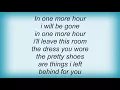 Sleater Kinney - One More Hour Lyrics