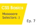 Descendant Selectors Classes CSS Basics 7