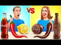 Download Lagu Real Food vs Chocolate Food Challenge | Awesome Kitchen Tricks by Multi DO Challenge