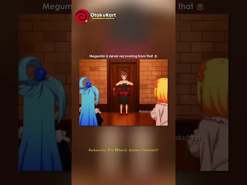 Megumin is never recovering from that 😂 #anime #animeshorts #animeedit