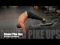 Rower Pike Ups