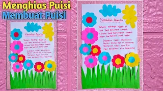 Download Cara Membuat Puisi, Menghias  Puisi Dengan Kertas Origami || Puisi Tema Alam || SBDP Kelas 2 SD MP3