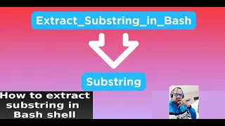 Substring in bash