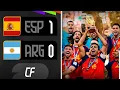 ESPANA CAMPEON le GANO 1-0 A ARGENTINA y levanto su SEGUNDA COPA DEL MUNDO